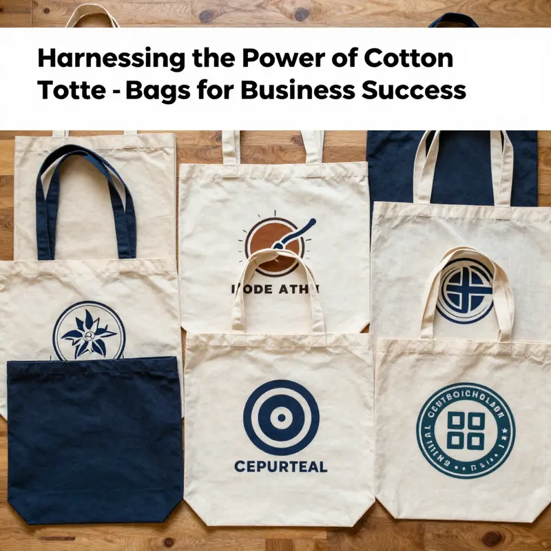 Cotton fields represent the sustainable source of cotton for eco-friendly tote bags.