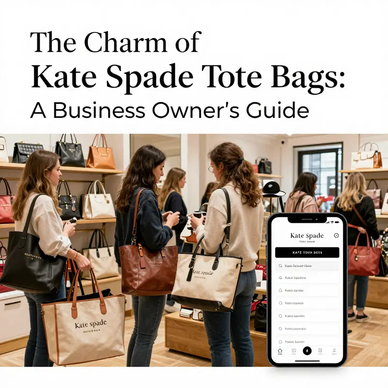 Showcasing the design philosophy embedded in Kate Spade tote bags.