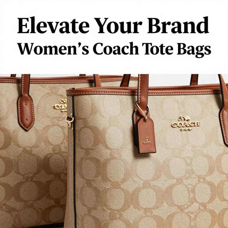An elegant collection of popular Women’s Coach tote bags.