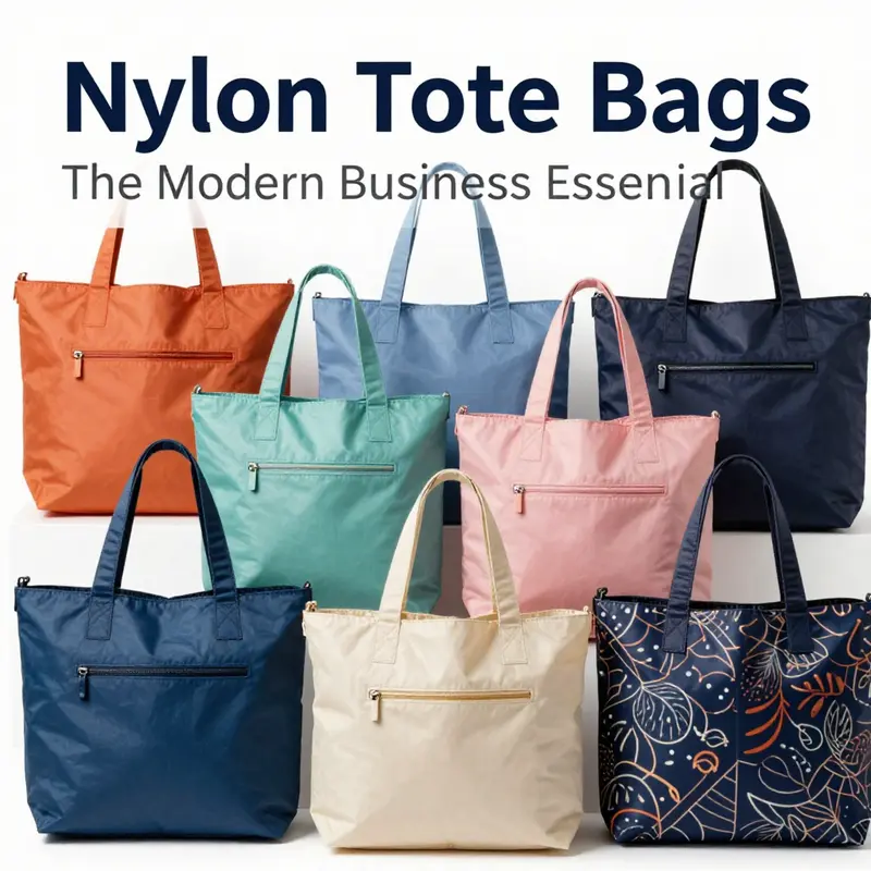 The robust texture of nylon illustrates its resilience, emphasizing water resistance and durability essential for daily use.