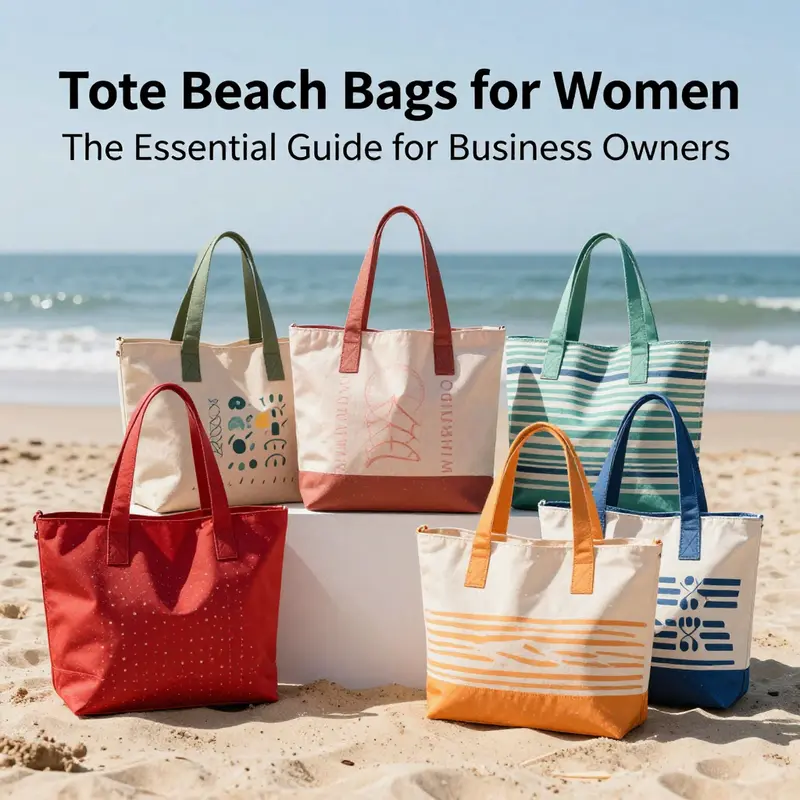 A diverse selection of materials used in tote beach bags, emphasizing durability and water resistance.