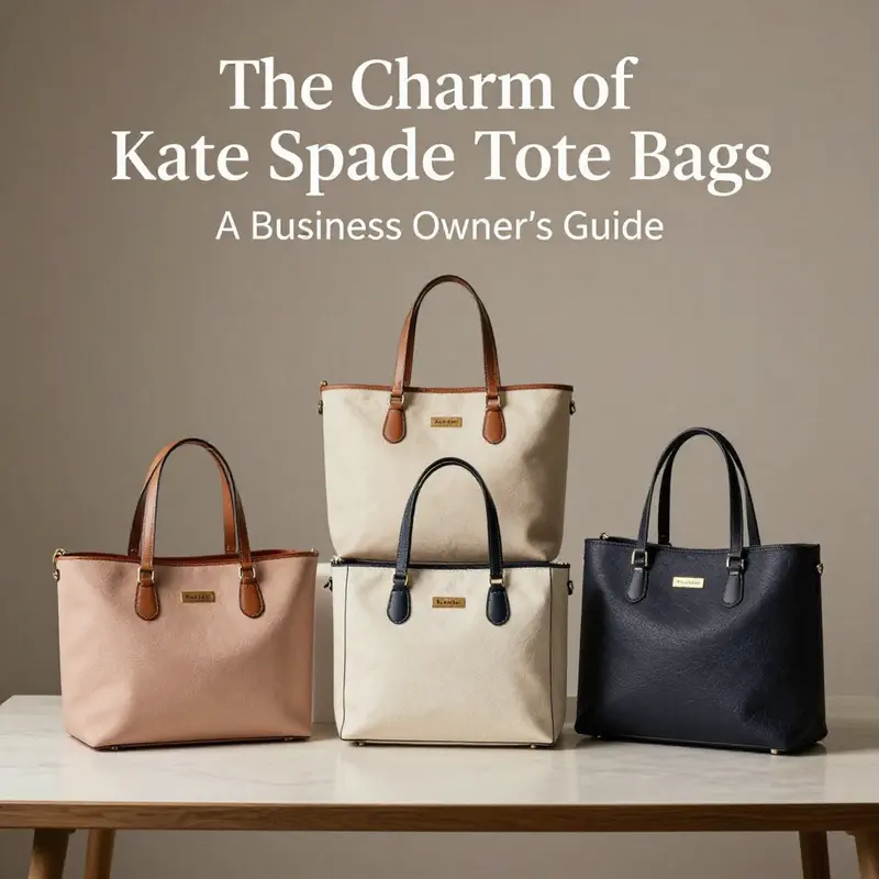 Showcasing the design philosophy embedded in Kate Spade tote bags.