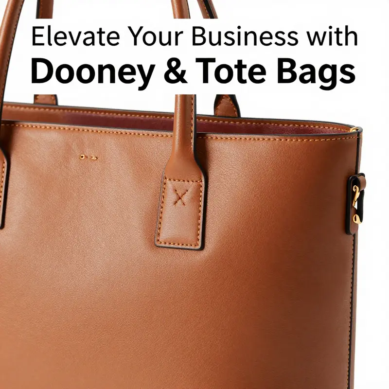 Highlighting the superior design and craftsmanship of Dooney & Bourke tote bags.