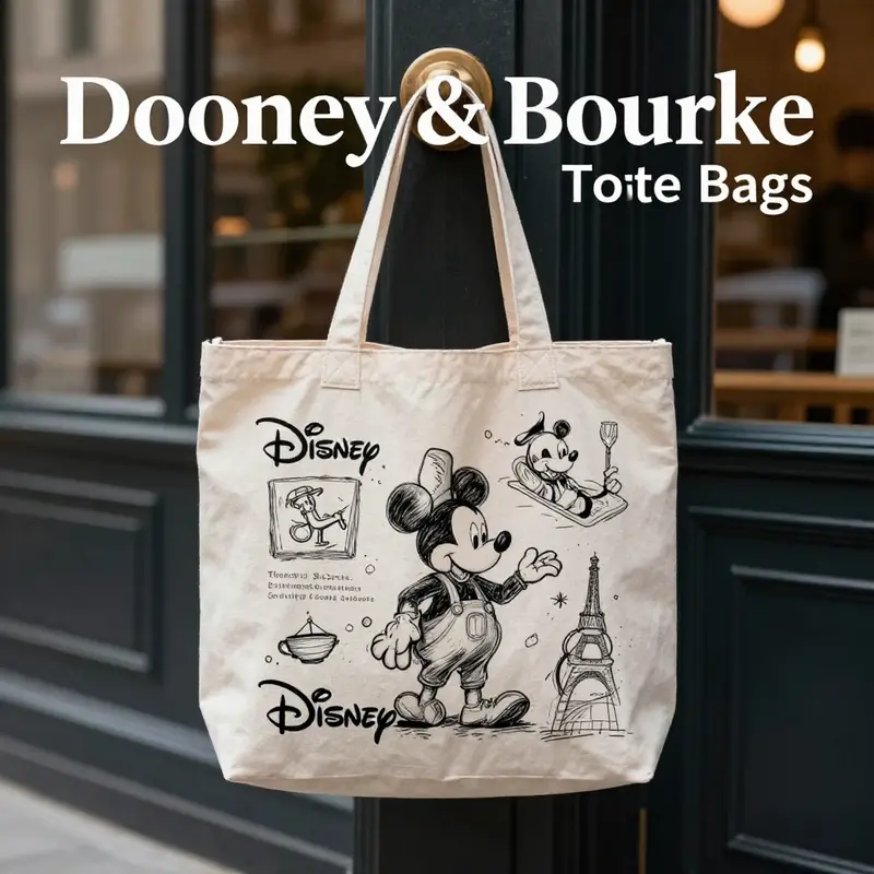 The luxurious texture and craftsmanship of Dooney & Bourke tote bags made from Vacchetta cowhide leather.