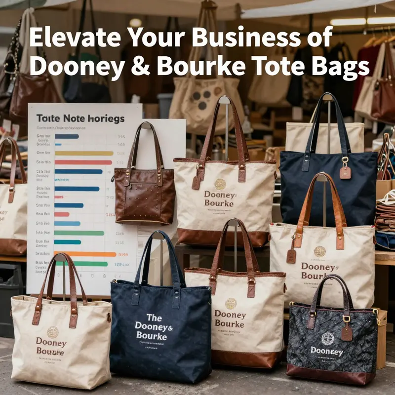 The luxurious texture and craftsmanship of Dooney & Bourke tote bags made from Vacchetta cowhide leather.