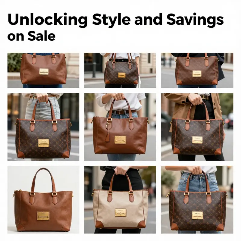 Collage portraying people using Dooney & Bourke tote handbags in multiple settings, showcasing versatility.
