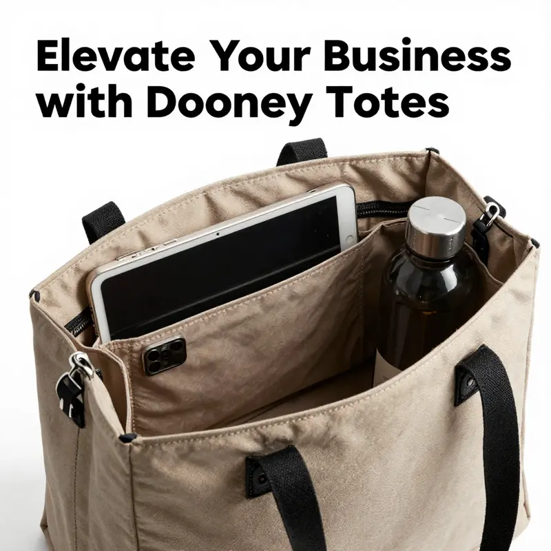 The Pebble Grain Dooney Tote exemplifies practical elegance in a professional setting.