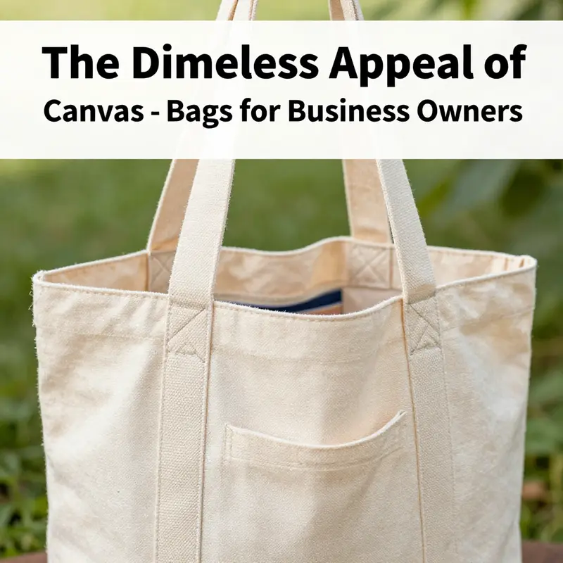 Canvas totes showcase durable designs that marry practicality with style.