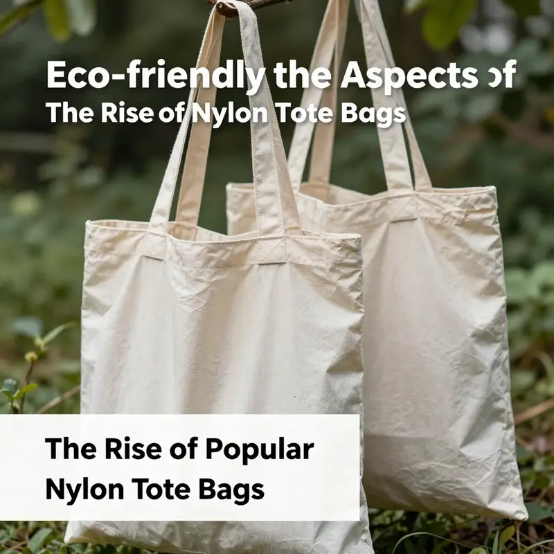 An assortment of popular nylon tote bags highlighting functional features and trendy designs.