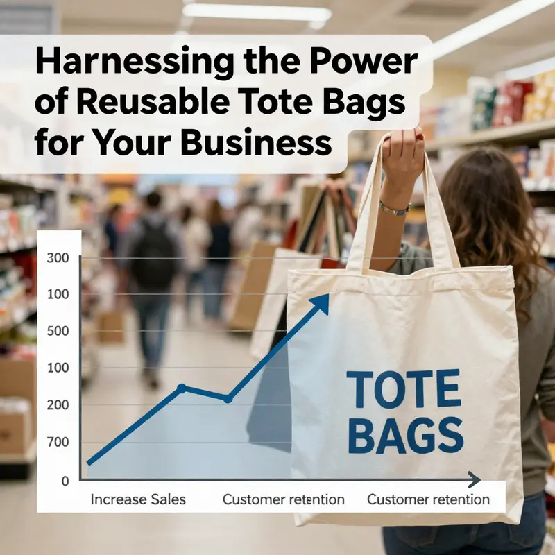 A diverse array of reusable tote bags emphasizing quality and sustainability.