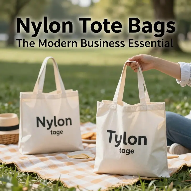 The robust texture of nylon illustrates its resilience, emphasizing water resistance and durability essential for daily use.