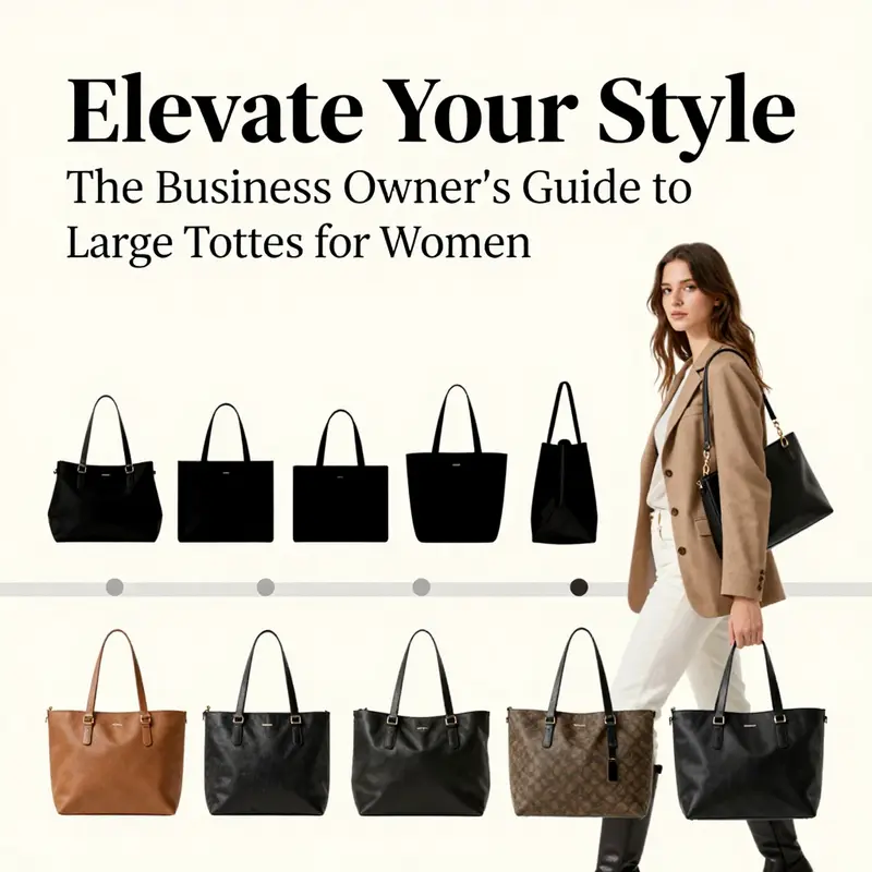 A stunning collection of designer large totes exemplifying the convergence of fashion and functionality.