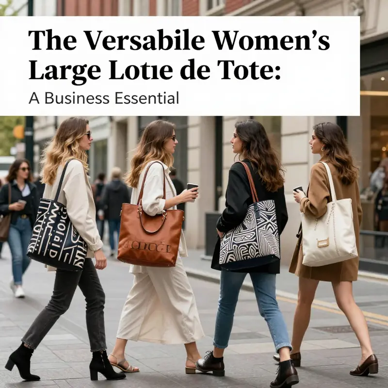 Various materials used in women’s large totes, highlighting their unique features and appeal.