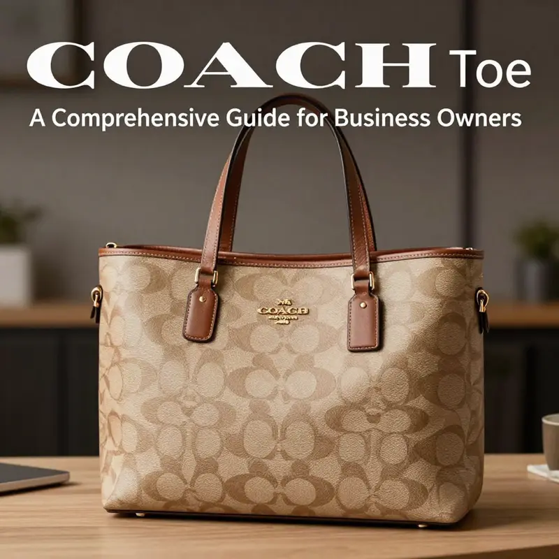 A COACH Alana Tote displayed in a professional environment, representing style and functionality.