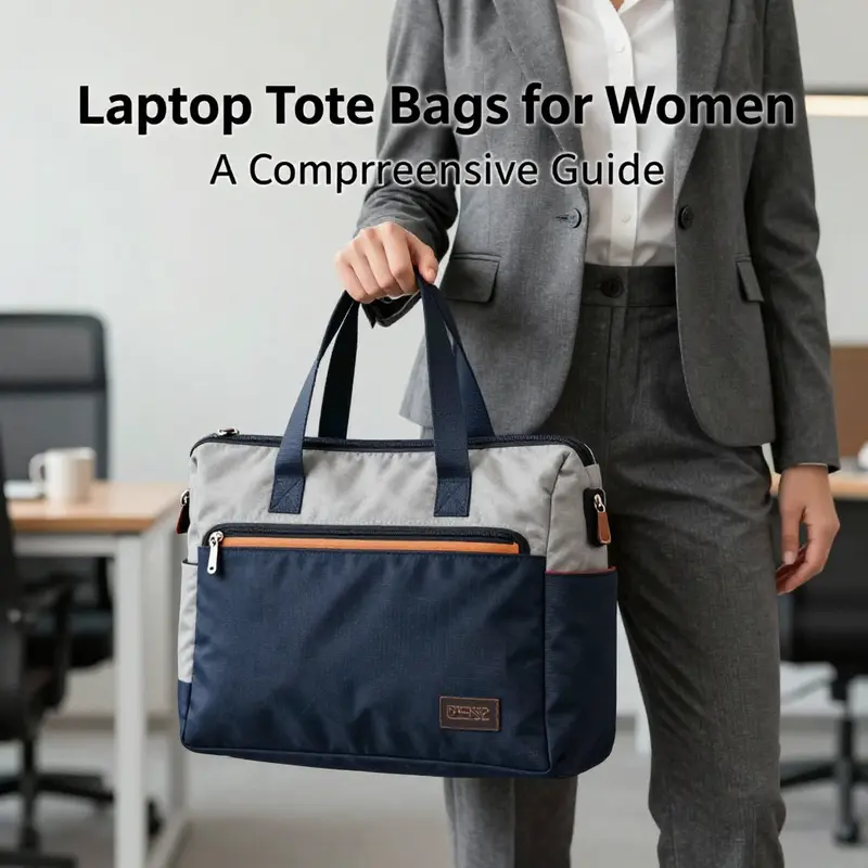 Overview of functional features and benefits of laptop tote bags designed for women professionals.