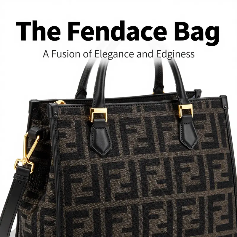 The Fendace bag displayed prominently, highlighting its iconic design and elegance in the fashion world.