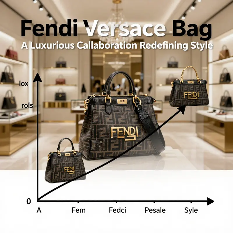 The Fendace Belt Bag: A trendsetting icon blending Fendi and Versace’s distinctive styles.