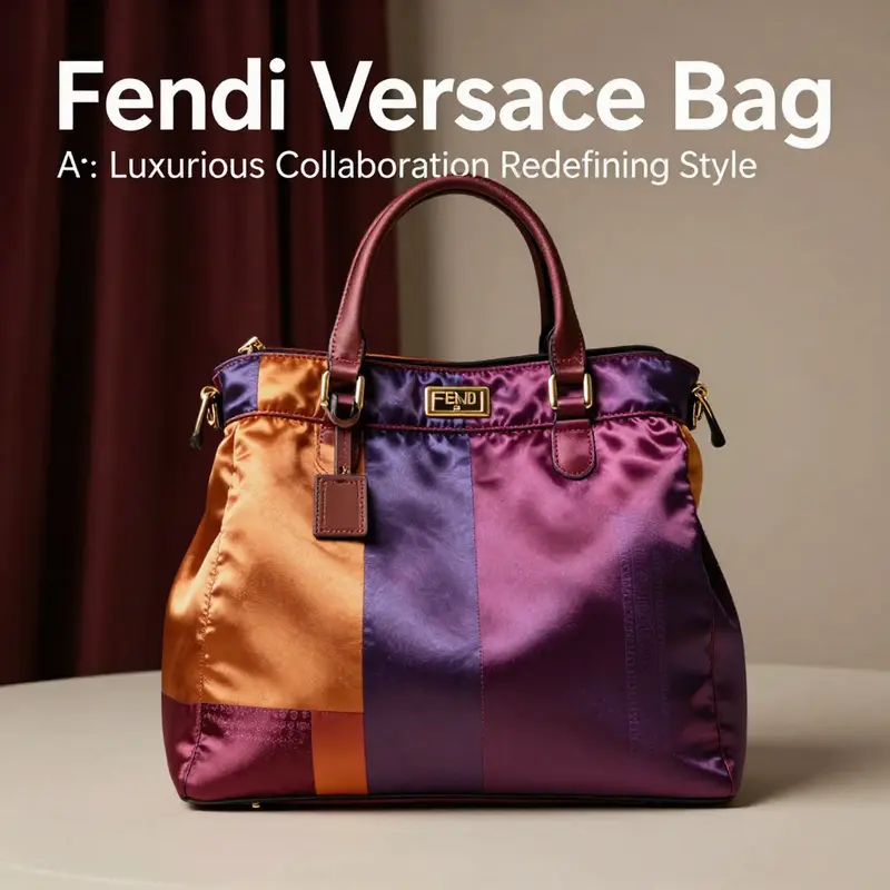 The Fendace Belt Bag: A trendsetting icon blending Fendi and Versace’s distinctive styles.