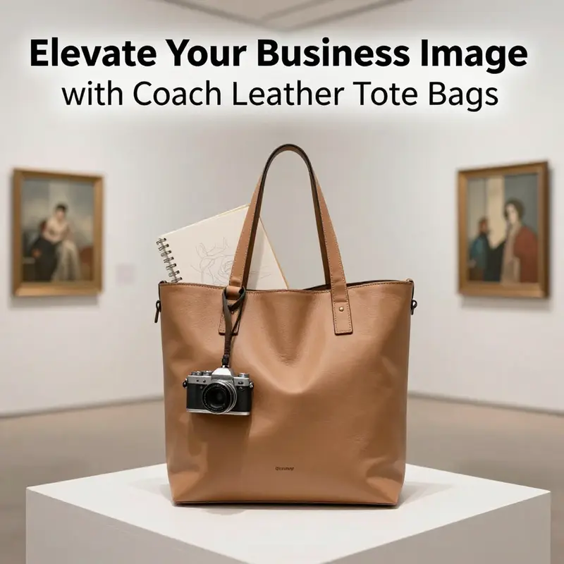 The Gallery Tote showcases versatile design for professional essentials.
