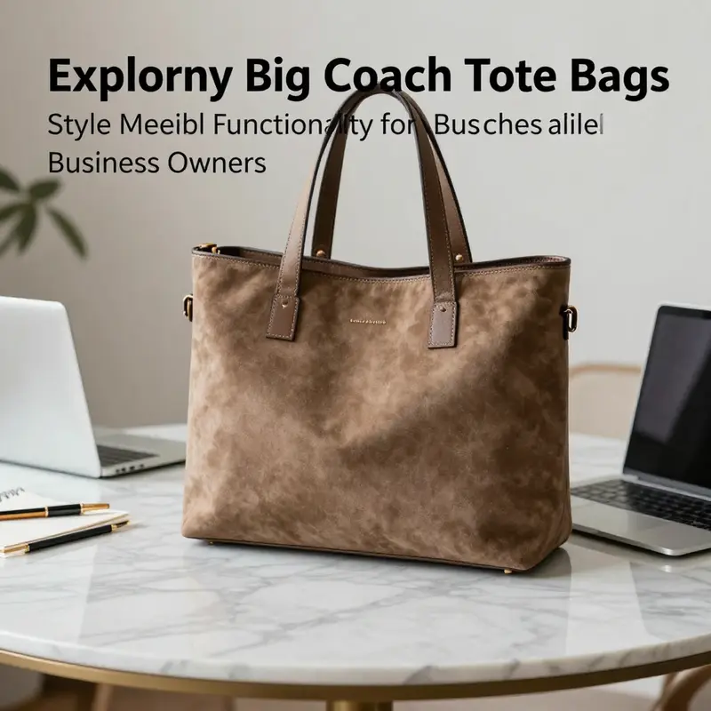 The Gramercy Tote Bag blends elegance with everyday utility, perfect for the business environment.