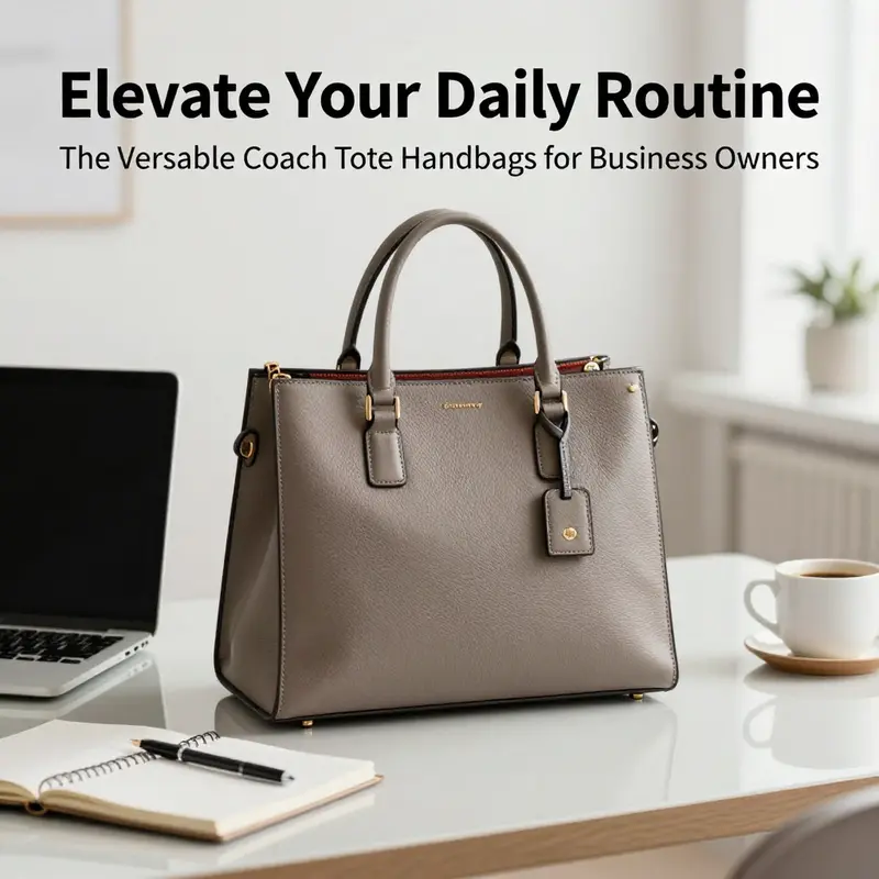 The Gramercy Tote exemplifies contemporary design and functionality, perfect for the business environment.