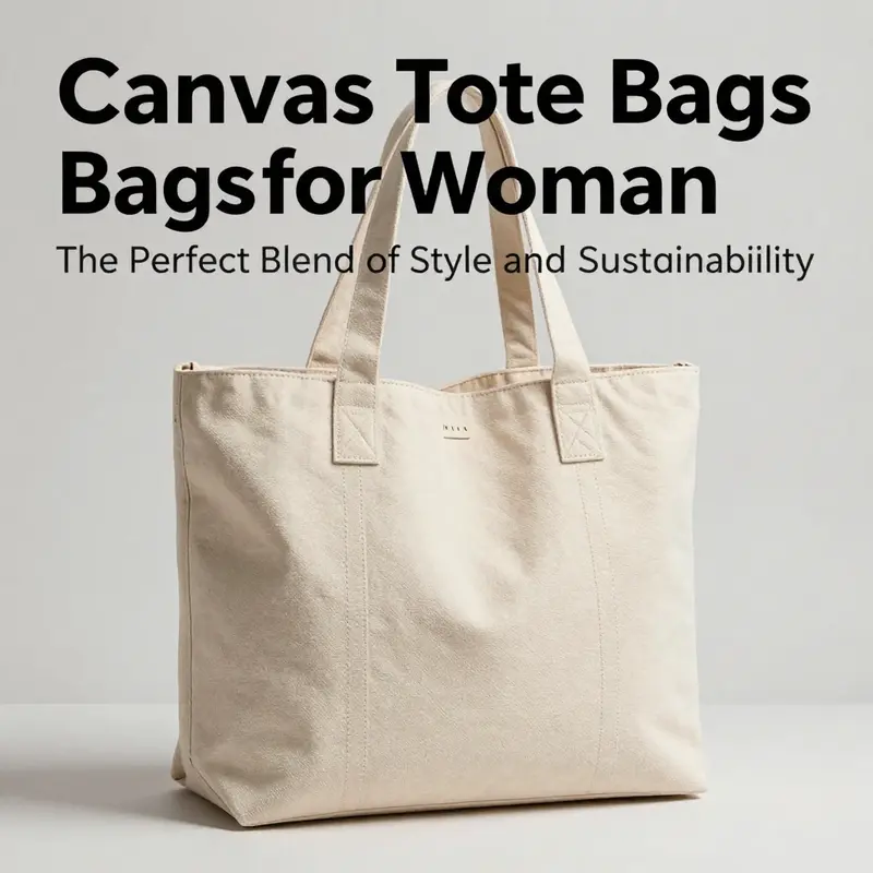 Luxurious canvas tote bags exemplify style and high-end functionality in women’s fashion.