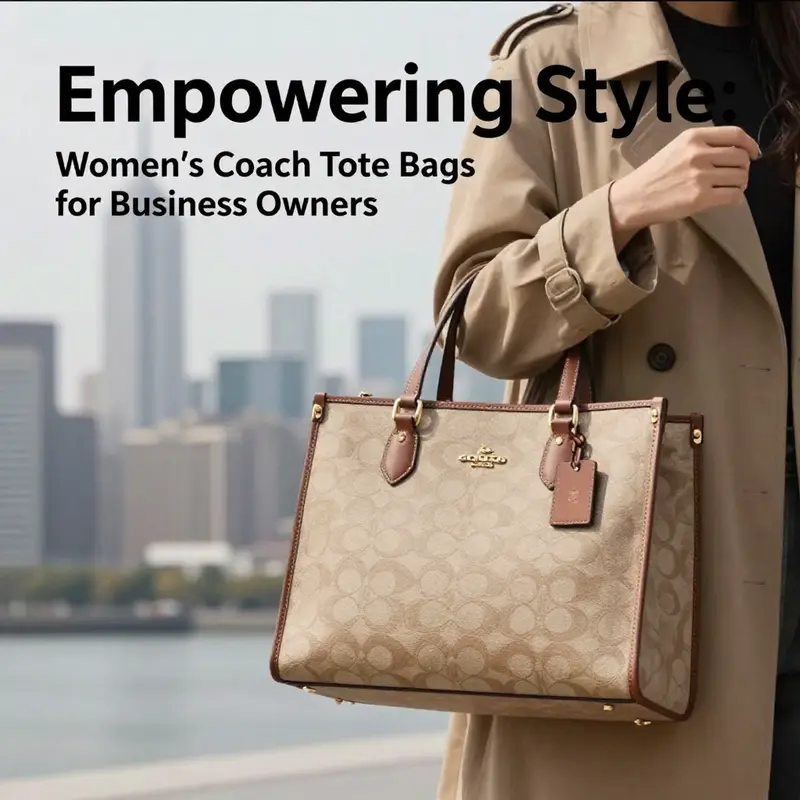 The versatility of Coach tote bags in various aspects of a busy professional’s life.