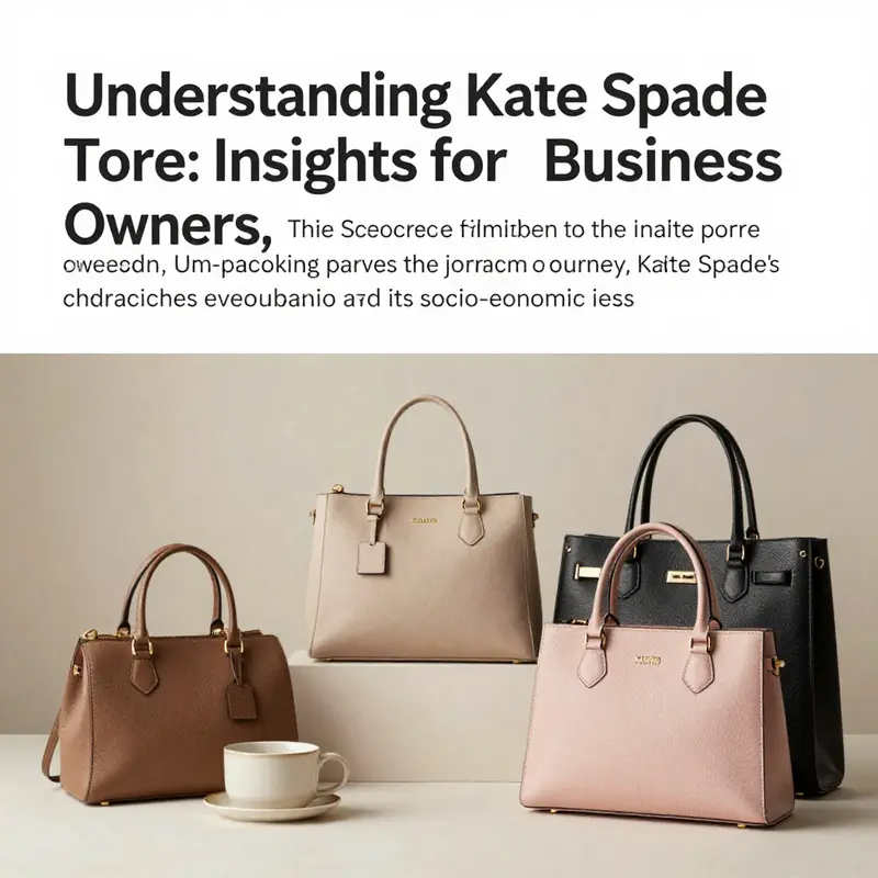 Stylish Kate Spade products arranged beautifully, showcasing the brand's elegance.