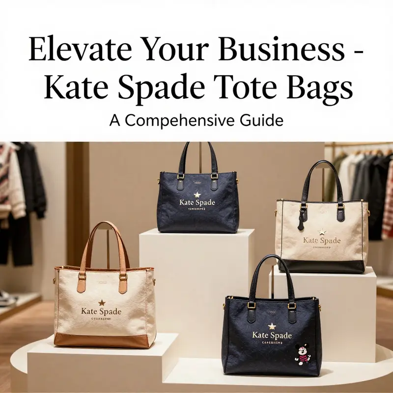 Showcasing the iconic designs of Kate Spade tote bags that combine style and practicality, ideal for any occasion.