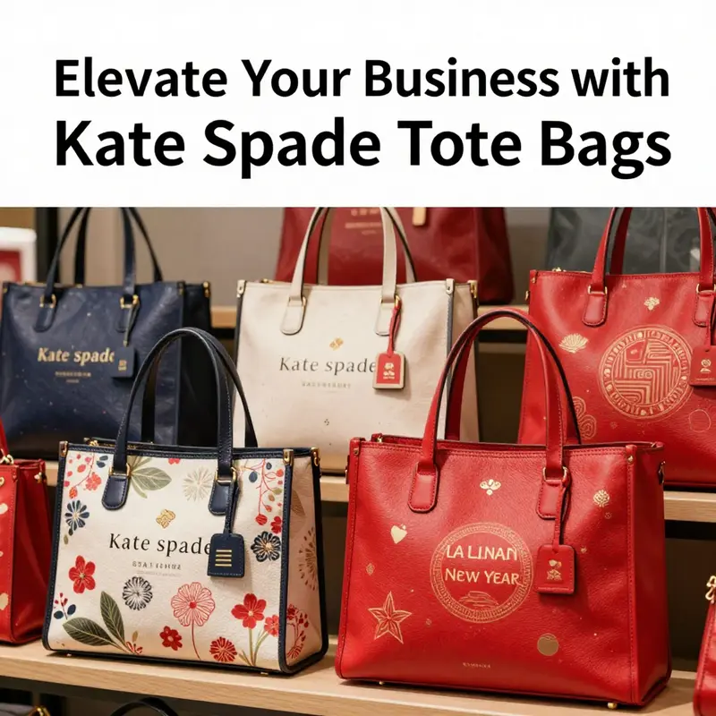 Diverse designs of Kate Spade tote bags, emphasizing practicality and style.