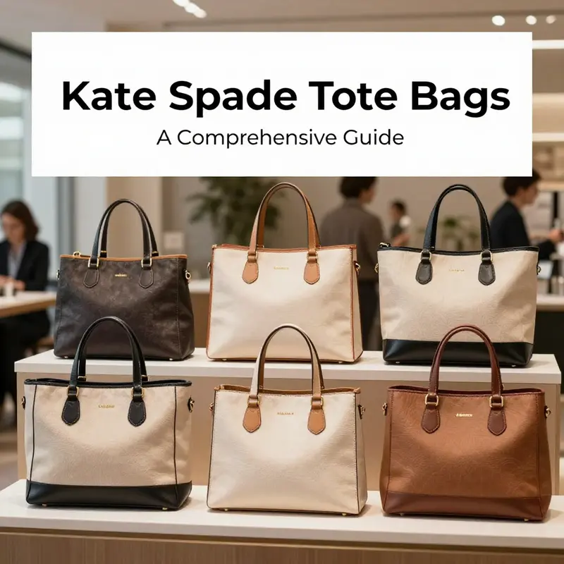 An overview of the elegant designs and versatile features of Kate Spade Tote Bags.