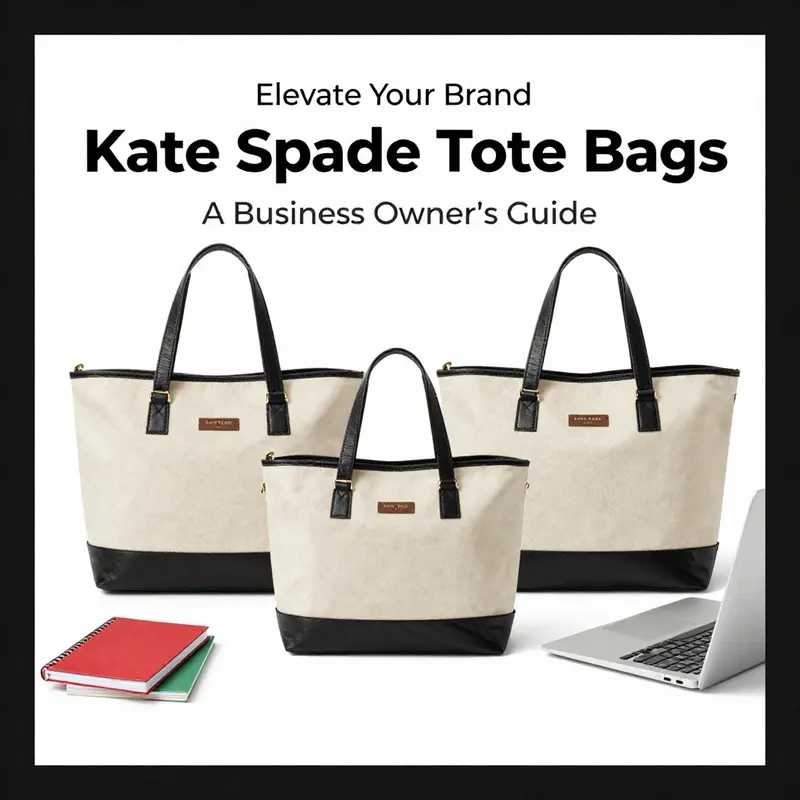 A collection of Kate Spade tote bags highlighting their unique designs and playful aesthetics.