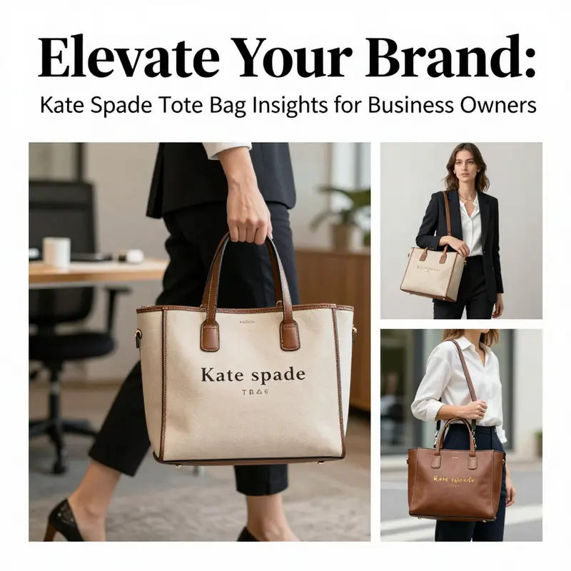 A selection of Kate Spade totes highlighting their distinctive and playful designs.