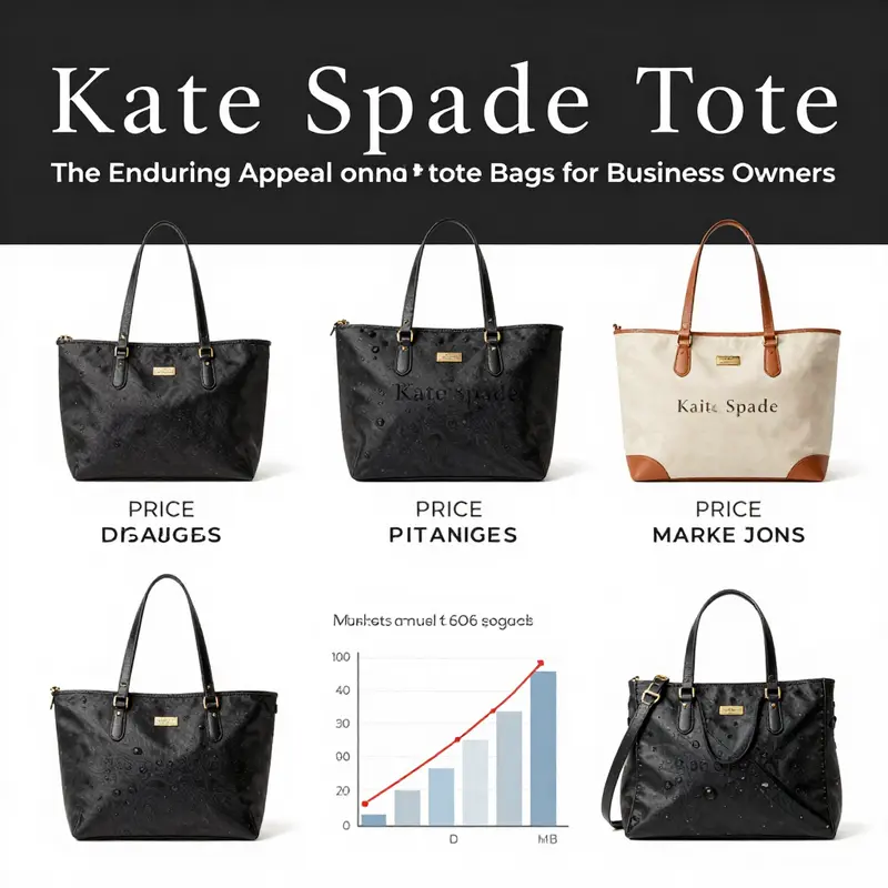 An array of Kate Spade tote bags showcasing diverse designs and aesthetics.