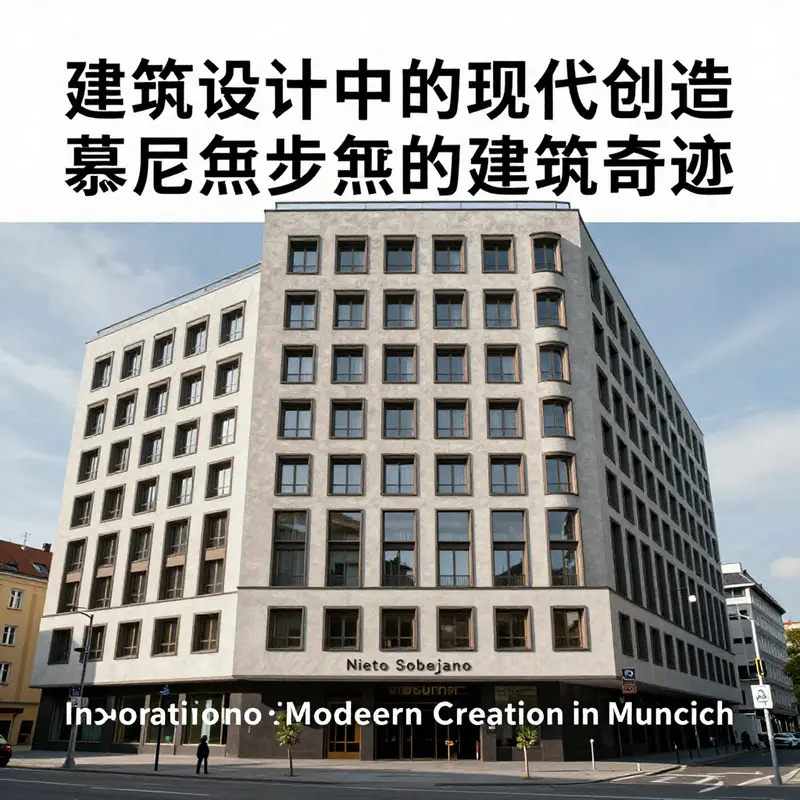 A blend of Munich’s historical and modern architecture highlights the city’s vibrant spirit of innovation.