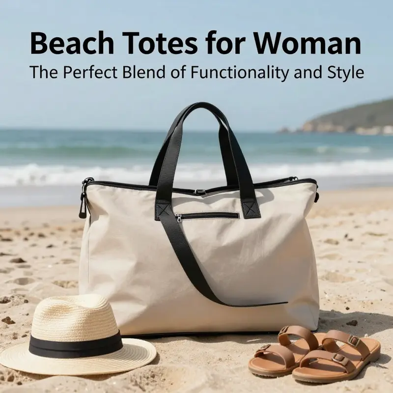 High-capacity woven plastic mesh tote ideal for beach outings, offering durability and excellent ventilation.