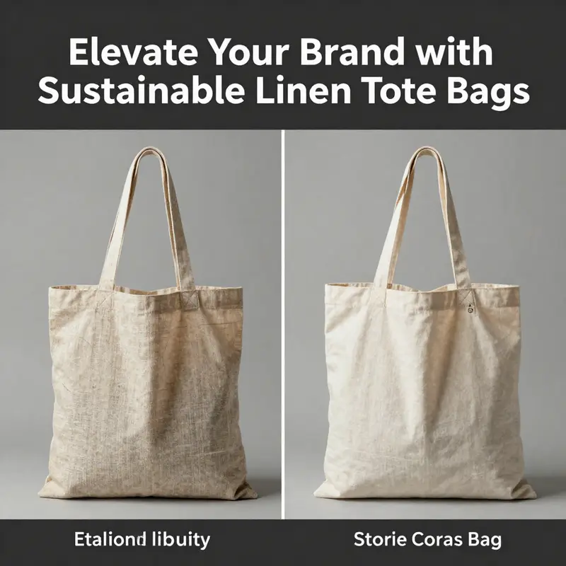 Close-up of flax plant fibers indicative of the natural and strong material used in linen tote bags.