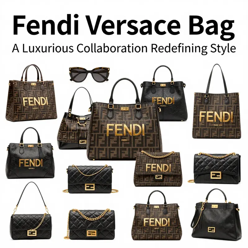 The Fendace Belt Bag: A trendsetting icon blending Fendi and Versace’s distinctive styles.