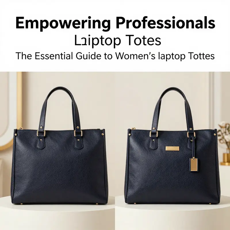 Women showcasing an array of laptop totes that highlight the evolution and diversity of designs over the years.