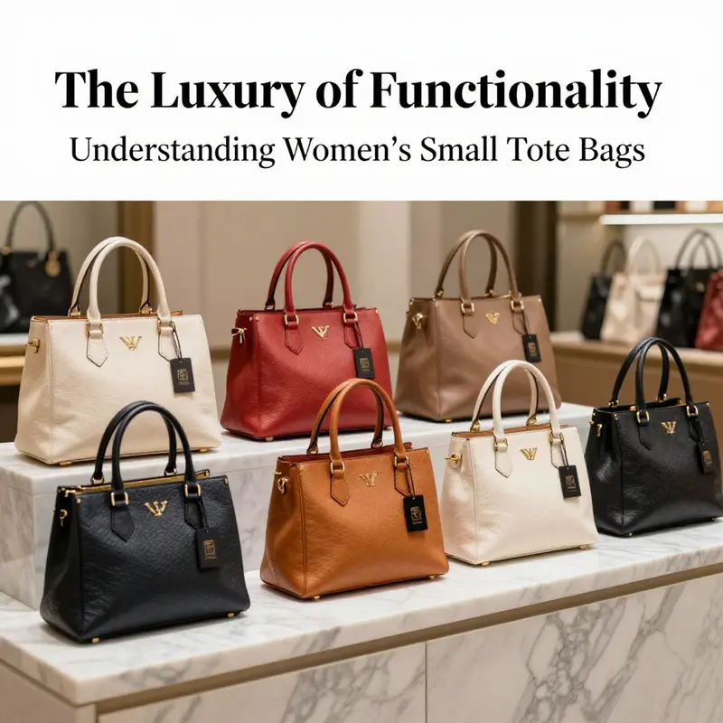 A showcase of luxury women’s small tote bags, emphasizing their premium pricing and market trends.