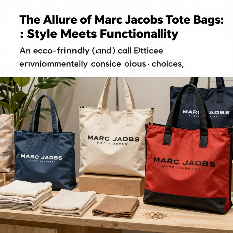 A captivating Marc Jacobs tote showcasing modern design trends and signature aesthetics.