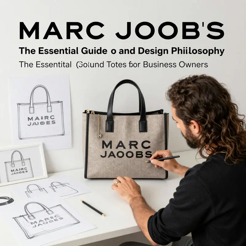 A collection of Marc Jacobs totes illustrating product variety and pricing.