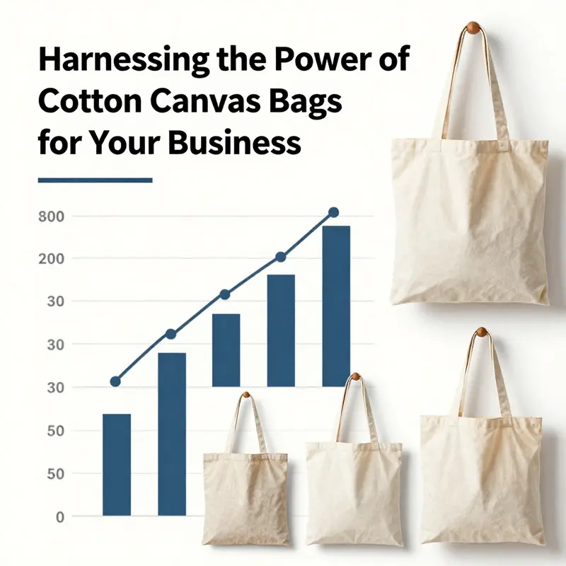A diverse array of cotton canvas bags showcasing different styles and uses.