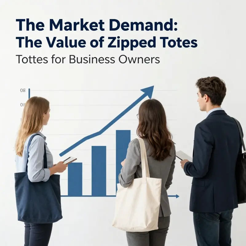 Zippered totes provide essential security for business professionals in crowded urban settings.