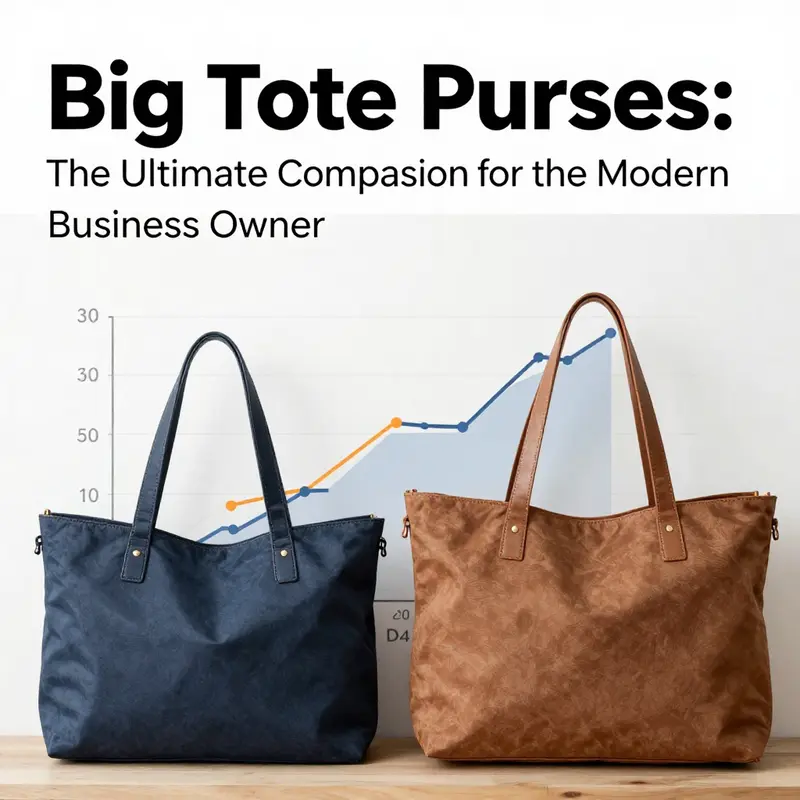 Big tote purses are portrayed in different environments showcasing their multifunctional design.