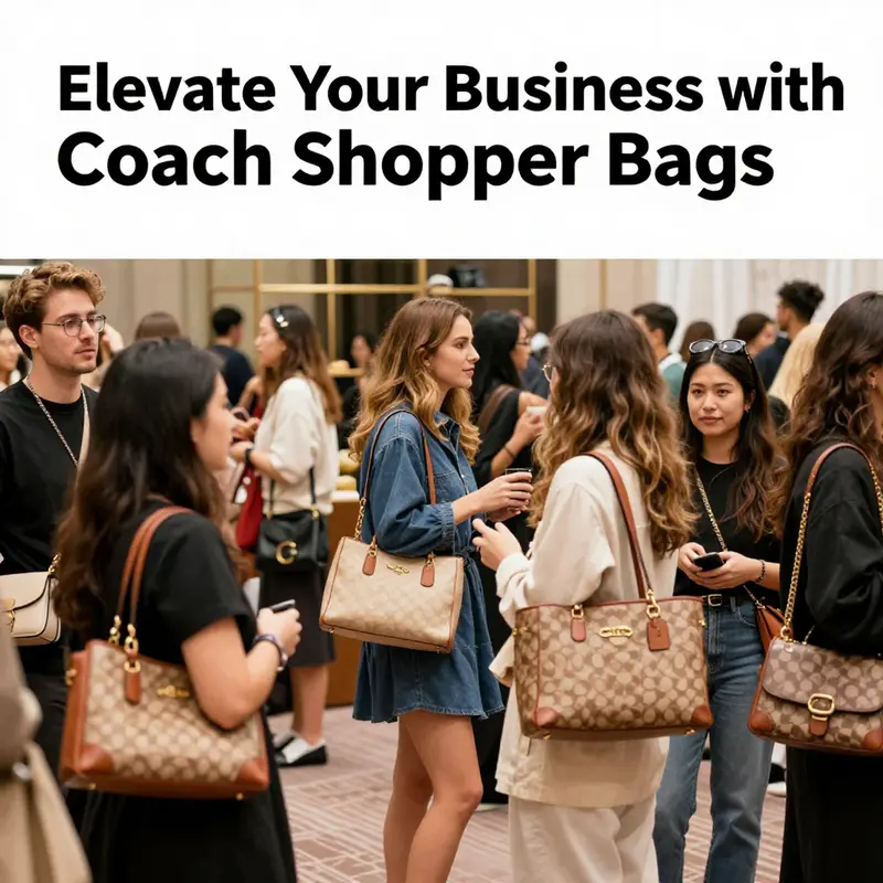 Key specifications and features of Coach shopper bags that make them ideal for both style and functionality.