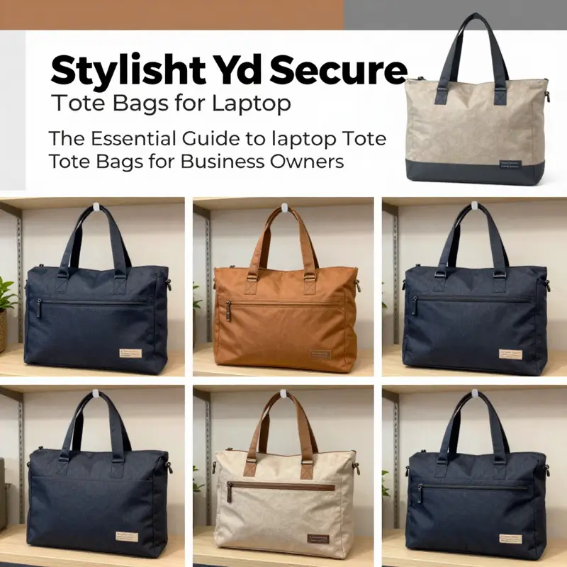 Exploring elegant design elements in laptop tote bags that balance style and function.