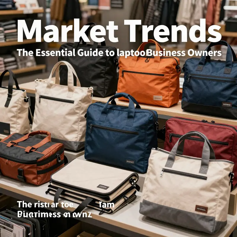 An organized interior of a laptop tote bag highlighting its practical design and functionality.