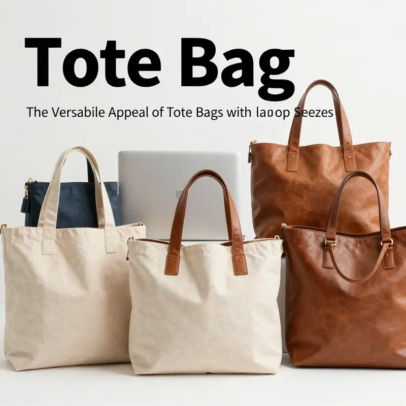 A business owner confidently carrying a tote bag, showcasing its blend of style and functionality in an urban setting.