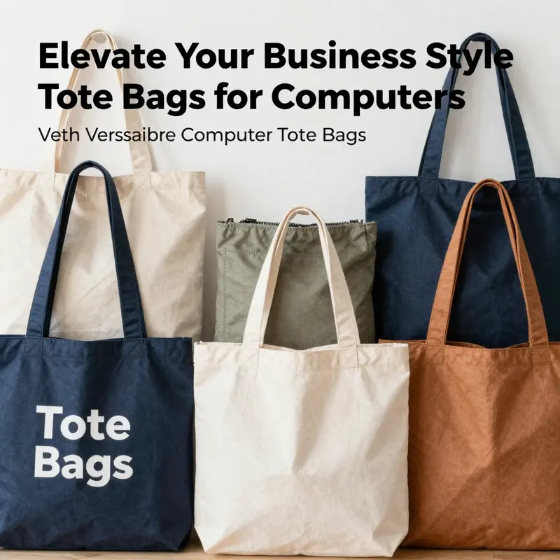 Close-up view showcasing the intricate design elements of a laptop tote bag.